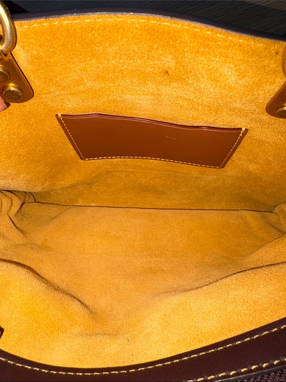 Coach Rogue 25 Regenerative Leather In Hay - Picture 12 of 16